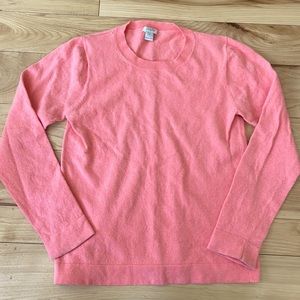Coral Wool-Blend Sweater